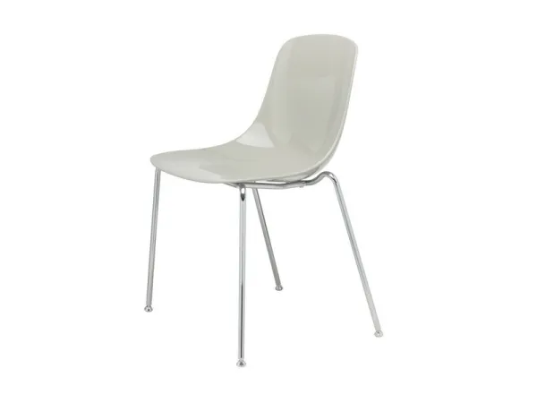 Sedia Pure Loop Infiniti bianco