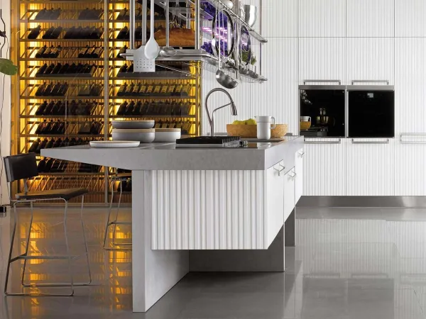 Arclinea Lignum et Lapis kitchen.