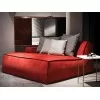 Baxter Damasco Sofa and Pouf
