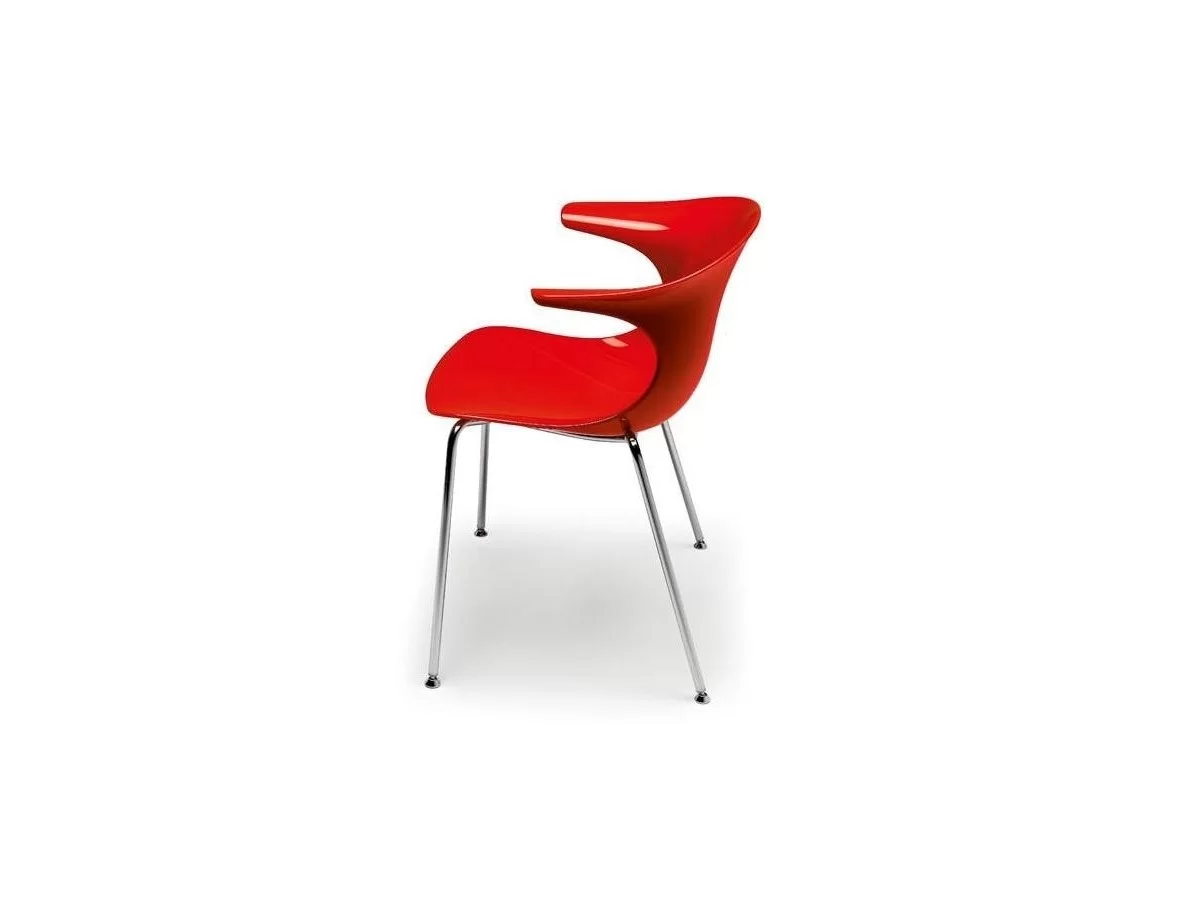 Sedia Pure Loop Infiniti rosso