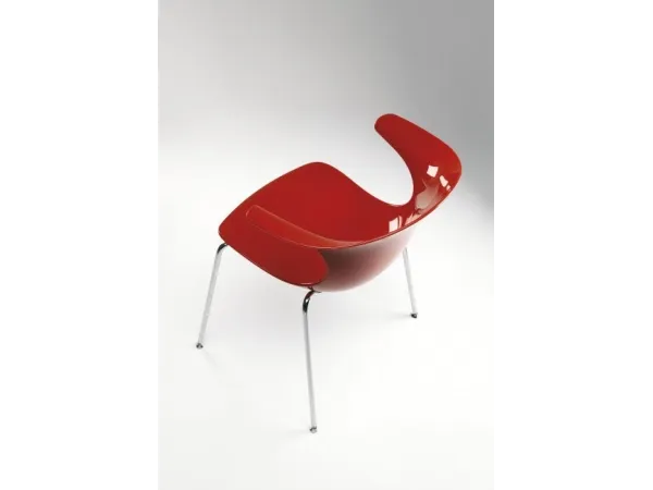 Sedia Pure Loop Infiniti rosso