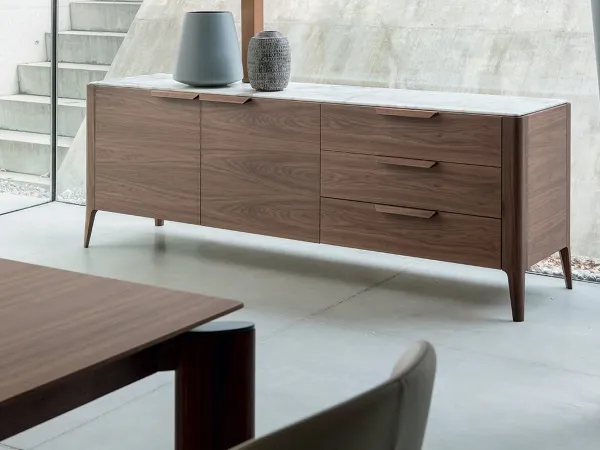 Atlante 3 sideboard Porada full living room interior design
