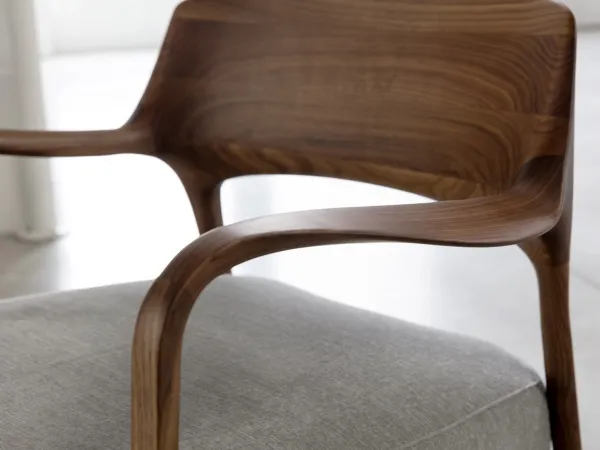 Details of the Louis armchair by Porada