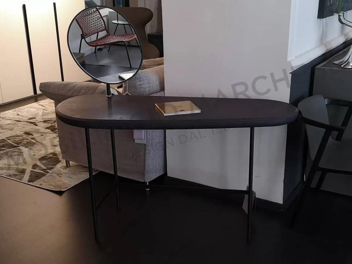 Pebble Vanity table by Living Divani at discounted price with mirror