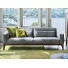 Porada Fellow Sofa in living room with green carpet