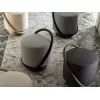 Details of the Smile pouf by Porada