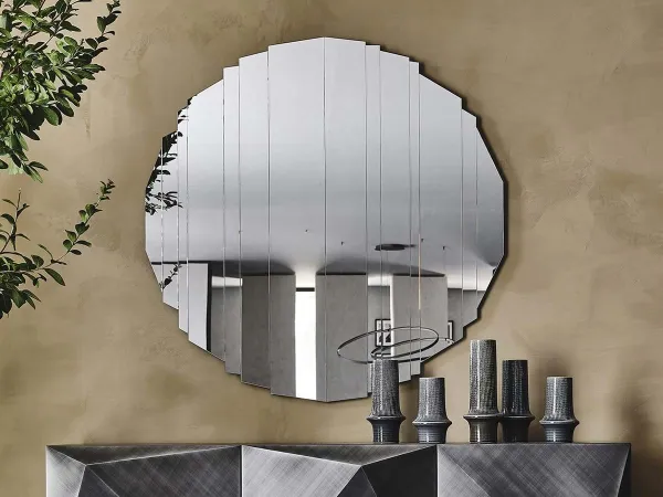 Stripes mirror by Cattelan Italia