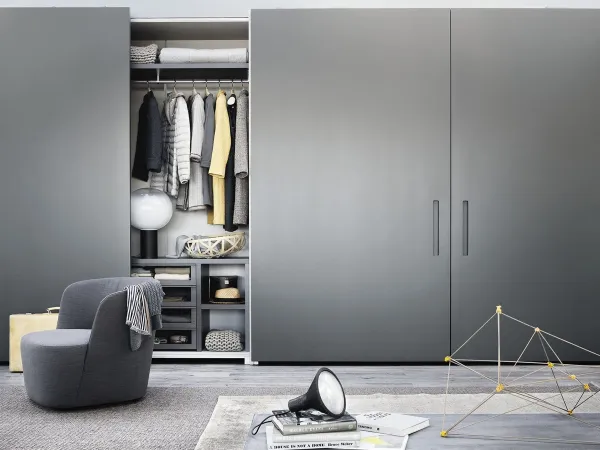 Ellevi hinged wardrobe by Lema