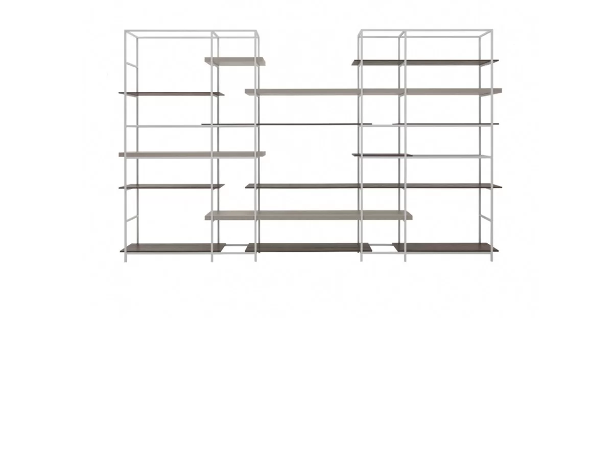 Plain bookcase by Lema