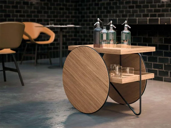 Mesa móvil de carro - Horm Casamania