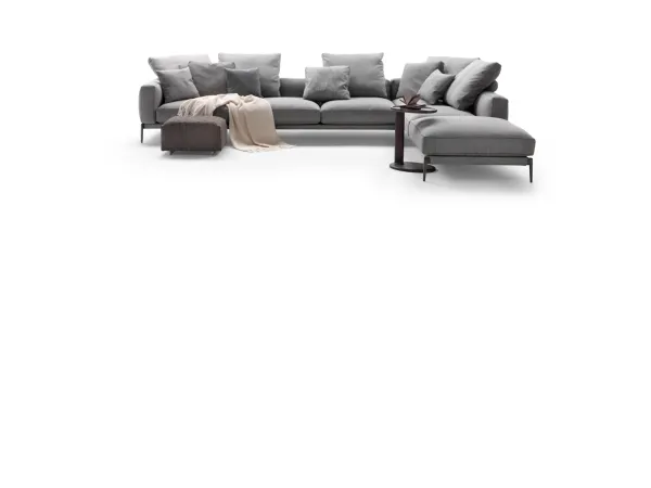 Flexform Romeo Sofa: customized layout
