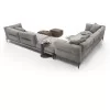 Adda Flexform sofa customized layout