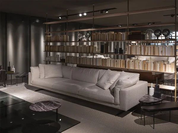 Floyd-Hi Sofa Living Divani upholstered in fabric