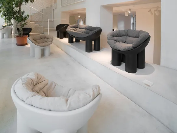 The Roly Poly sofa in a setting