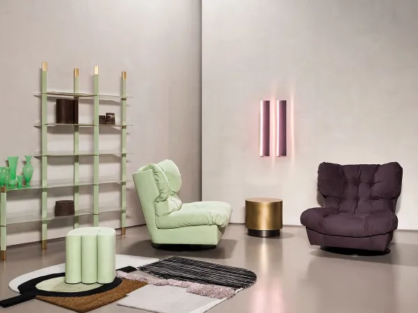 Milano Bergère armchair by Baxter