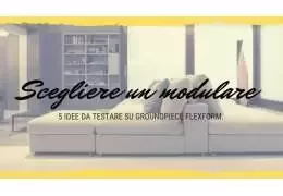 5 idee per testare la modularità di un divano Groundpiece